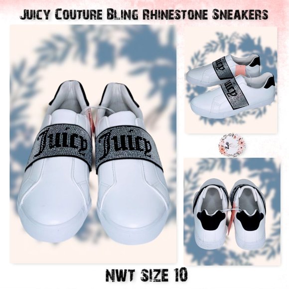 Juicy Couture Shoes - 🎉Host Pick! 🆕Juicy Couture "Cosmic" Bling Rhinestone Sneakers